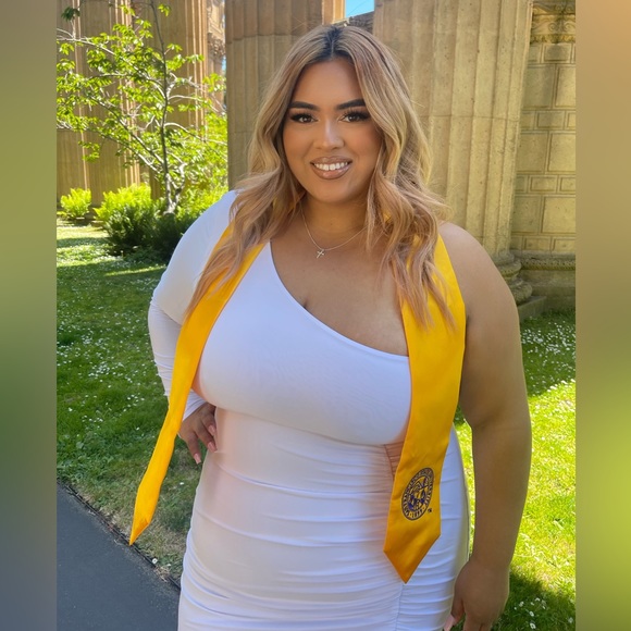 White off the shoulder dress - Picture 2 of 2